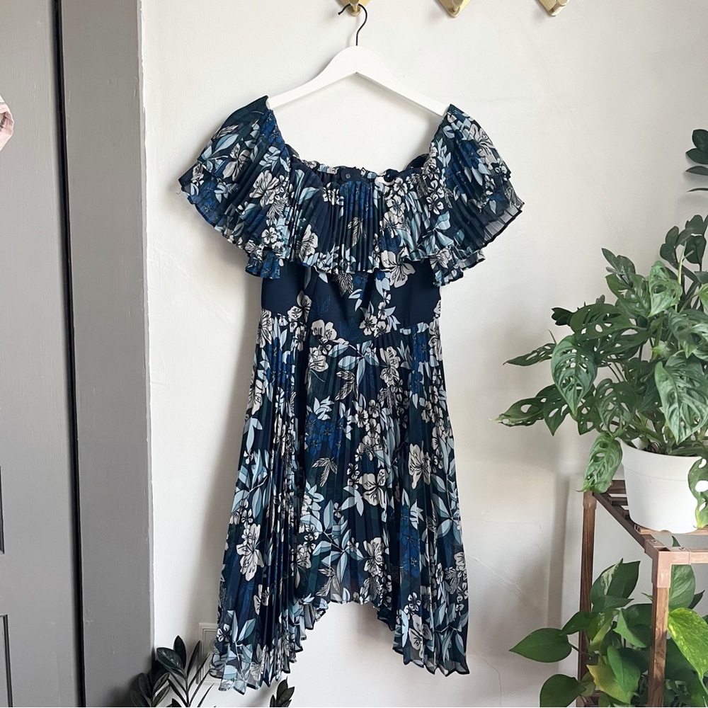 Keepsake Off Shoulder Mini Dress